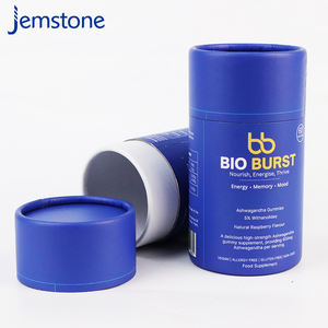 บรรจุภัณฑ์หลอดกระดาษคราฟท์สำหรับผงโปรตีนแบบรีไซเคิลได้ พิมพ์ลายได้ บรรจุภัณฑ์ทรงกระบอกสำหรับอาหารเสริม บรรจุภัณฑ์หลอดกระดาษเกรดอาหาร - Product Image 2