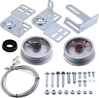 Support central robuste pour bobines de câbles, compatible avec le kit de ressort de torsion pour porte de garage extensible de 7 pieds de haut