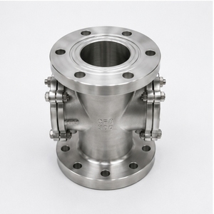 Vanne de régulation de pression à double fenêtre à bride Sealmech en acier au carbone WCB CF8 Classe 150 avec regarderette en acier inoxydable - Product Image 5