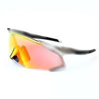 Lunettes de soleil de sport unisexes pour hommes et femmes, marque de luxe, protection UV400, vente en gros, lunettes de soleil surdimensionnées de haute qualité pour le cyclisme
