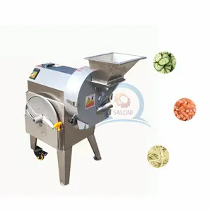 Otomatik patates cipsi yapma makinesi/patates kızartması meyve sebze küp kesici kesme makineleri
