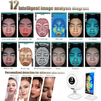 Analyseur de peau portable de haute qualité, analyseur de peau numérique 3D, appareil d'analyse de la peau
