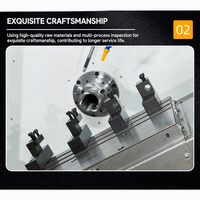 Centre d'usinage composite industriel CNC automatique pour le fraisage et le tournage de pièces métalliques