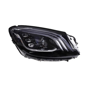 Phare GDJ adapté à la Mercedes-Benz Classe S 14-17 W222, feux de jour LED multi-faisceaux géométriques - Product Image 1
