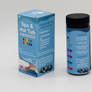 Kit de test d'eau pour piscine et spa à usage domestique de la marque LYZ avec bandelettes de test d'eau certifiées CE Classe II Origine <span class=keywords><strong>Jilin</strong></span> Garantie de 2 ans - Product Image 2