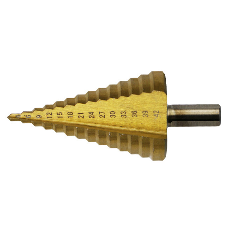 Foret Étagé HSS Titane 4-22mm - Foret Conique Multiple Pour Métal Et Bricolage
