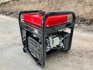 ポータブルサイレント5000ワット液化ガソリンデュアル燃料4ストローク工場用環境に優しい発電機10L大型燃料タンクインバーター - Product Image 5