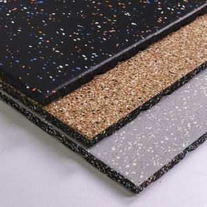 Tapis de sol en caoutchouc de haute qualité pour <span class=keywords><strong>salle</strong></span> de sport, <span class=keywords><strong>salle</strong></span> de danse, épaisseur 20 mm, noir SBR et granulés EPDM - Product Image 2