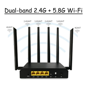 Mới Nhất Cat12 LTE Wifi Router Không Giới Hạn Thông Minh An Ninh Mt7981 Chip Sim Dual Band Quectel EM12 Hotspot 4G Router Không Dây - Product Image 3