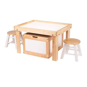 Activity <strong>Table</strong> Set with 2 Compatible with for Detachable Double-Sided Baseplates/Boards/Mats <strong>Lego</strong> <strong>Table</strong> Without Holes - Product Image 6