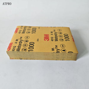 Juego de Papel de <span class=keywords><strong>Lija</strong></span> 3M <span class=keywords><strong>1000</strong></span>, Papel de <span class=keywords><strong>Lija</strong></span> Húmedo/Seco, Pulido de Automóviles, Belleza - Product Image 5