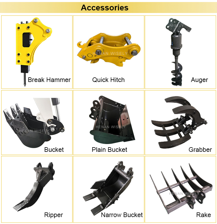 earth auger / post hole digger mini digger for garden