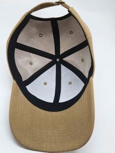 Casquettes de baseball structurées en coton et lin respirant, personnalisables avec votre logo, pour le sport en extérieur - Product Image 4