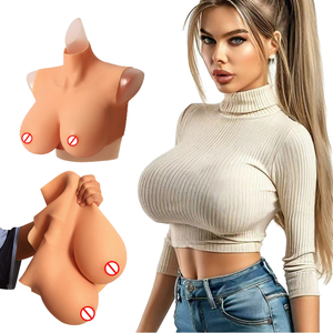 2026 أثداء سيليكون صناعية عالية الرقبة، وسادات ثدي للتنكر (CD)، أثداء سيليكون صناعية للشيمال، سيليكون شيمال للبنات - Product Image 1