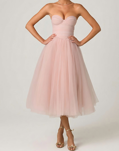 Wholesale Pencil Dress Pink Elegant Formal Career Dress