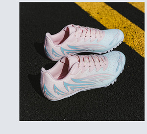 Chaussures à pointes de course de vitesse pour hommes et femmes, idéales pour l'athlétisme et la course de <span class=keywords><strong>sprint</strong></span>, personnalisables avec logo, directement de l'usine. - Product Image 6