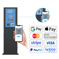 Nuevo Kiosco de Alquiler de Power Banks con 24 Ranuras, Pago por Código QR, Estación de Carga para Teléfonos