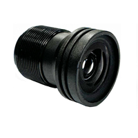 Objectif de projecteur M12 Star, longueur focale de 8 mm, résolution 3MP, iris fixe, rapport de projection 1:1,67, sans distorsion avec lentille condenseur