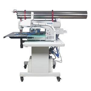 High-Speed Fully Automatic Industrial Sewing Machine with Single Needle Gear Programmable <b>Thread</b> Trimmer for Polo Shirt Placket - Product Image 4