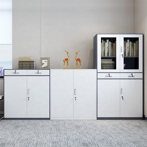 Factory Direct Sales Modern Medical Office Furniture Cupboard <b>Cabinet</b> Office Filing <b>Cabinets</b> Glass Steel Eco-Friendly Home Hotel - Product Image 5