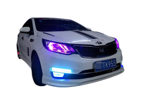 Kit carrosserie compact (lame avant, jupes latérales, lame arrière) pour Kia K2 Rio QB Berline 2011-2016