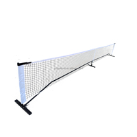 Filet de pickleball robuste portable professionnel approuvé par l'USAPA avec roues de haute qualité pour le divertissement des enfants
