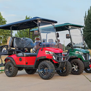 Carrito de Golf Eléctrico de 4 Ruedas con Estructura de Acero, Batería de Litio de Alta Calidad, Aire Acondicionado y 4 Asientos, Precio de Fábrica 2025 - Product Image 3