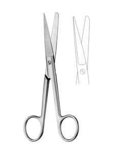 Tijeras manuales alemanas de acero inoxidable de alto grado, base de hoja curva para instrumentos quirúrgicos - Product Image 6