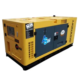 Hete Verkoop 60Hz 50kva 55kva 60kva Stille Type Elektrische Stroom Gekoelde Diesel Generator Drie Fase Geluiddichte Diesel Genset