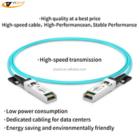 Câble optique actif YTOPTO 10G SFP+ AOC OM3 850nm compatible avec Cisco, Juniper, Alcatel-Lucent, Brocade, Ruijie, Arista, Mikrotik