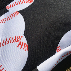 Gros Blancs Monogramme Grande Capacité Sport Toile Baseball Softball <span class=keywords><strong>Basket</strong></span> Foot Plage Sacs <span class=keywords><strong>Fourre</strong></span>-Tout - Product Image 5