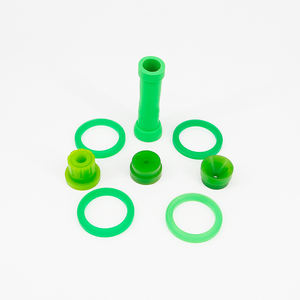 PU פלסטיק פוליאוריטן Custom פוליאוריטן הזרקת אלסטומר חלקי מוצרי מקל מחצלת pu הזרקת עובש - Product Image 5