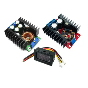 DC 9A 300W 150W Boost Converter Step Down Buck Converter Module d'alimentation DC 0-100V 10A Voltmètre numérique Ampèremètre Double affichage