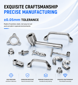 อุปกรณ์ข้อ<span class=keywords><strong>ต</strong></span>่อวาล์วสแตนเลส OEM ความแม่นยำสูง ผลิตด้วยวิธีการหล่อแบบ Investment Casting ทน<span class=keywords><strong>ต</strong></span>่อการกัดกร่อน อะไหล่หล่อขึ้นรูป - Product Image 5