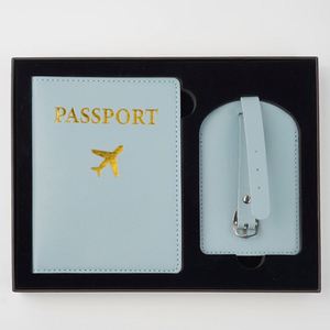 Juego de Porta Pasaportes de Cuero Personalizado, Cartera de Viaje de Gran Capacidad, Éxito de Ventas 2025 para Mujeres y Hombres - Product Image 2