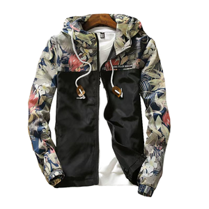 Sudadera con Capucha para Hombre, Estilo Moderno, Invierno, Delgada, Reversible, Ecológica, con Logotipo Personalizado, Deportiva, de Poliéster, con Cierre de Cremallera, Tipo Bomber - Product Image 1