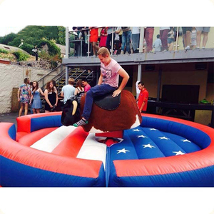 Máquina de Toro Mecánico Inflable Comercial para Atracciones de Juegos, Precio Mayorista Económico - Product Image 5