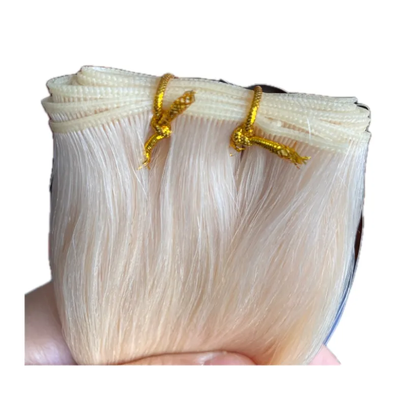 Extensões De Cabelo Cabelo Humano Virgem Dupla Trama Micro Máquina Genius Trama Cabelo Fino Extensões De Trama Invisível