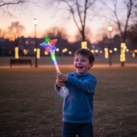 Bâton lumineux LED étoilé le plus populaire – Cadeau promotionnel de la marque ISHINE pour événements, fêtes d'anniversaire et marchés nocturnes