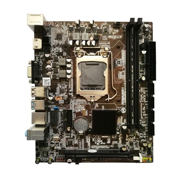 ICOOLAX New CPU and Motherboard Combination Kit H110 CPU I5 12700H I9 12900H MATX for Pc Desktop Single SATA Intel Integrated