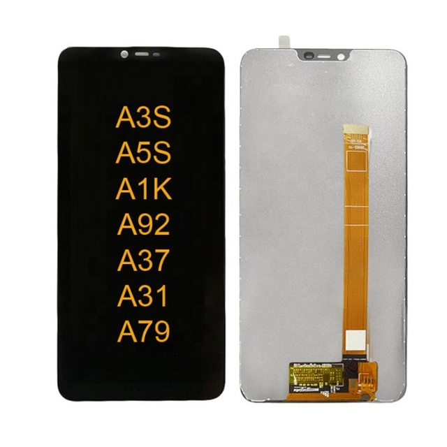 For Oppo A73 A5 2020 Pantalla Completa Original Mobile Phone Lcd Touch Display Screen for Oppo A3S A1K A92 A37 A31 A79 A92