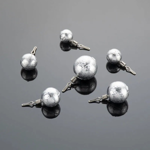 Drop Shot Sinker Lure Set 5Pcs Corrosion Resistant <b>Lead</b> <b>Weight</b> For River Bass Mandarin Fish Fishing Tackle - Product Image 2