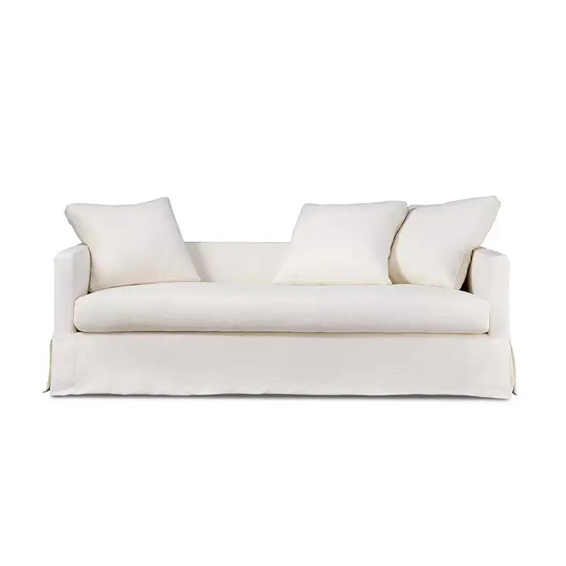 Hoa vải nghệ thuật Mỹ phong cách đất nước phong cách đơn sofa RETRO đồ nội thất phòng khách rắn