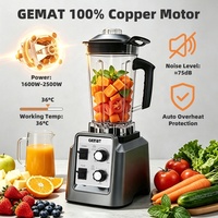 Mixeur Commercial Haute Vitesse, Blender à Glace, Extracteur de Jus, Préparateur de Smoothies, Robot Culinaire, Mixeurs et Batteurs – Vente Flash