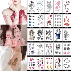 Custom Logo Party Event Procession Grand Ceremony Temporary Tattoo Stickers Waterproof Transfer National Flag Tattoo