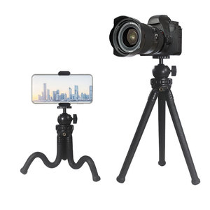 حامل ثلاثي القوائم صغير متعدد الوظائف مرن مع رأس كروي وحذاء بارد للهاتف SLR DSLR لكاميرا GoPro - Product Image 1