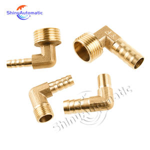 وصلة خرطوم نحاسية ملولبة للتركيب المباشر على موصل باجودا، وصلة خرطوم بذيل ملولب 1/4 1/2 BSP، وصلة أنابيب نحاسية - Product Image 5