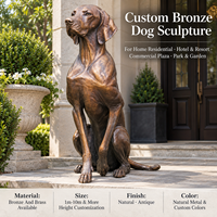 Sculpture de chien ballon en acier inoxydable, finition miroir, pour entrée de parc d'attractions ou de complexe hôtelier, conception personnalisée, écologique, directement de l'usine