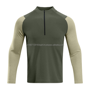 Vêtements de sport unisexes à manches longues, col rond, imprimés, respirants, anti-UV, séchage rapide, pour le cyclisme et la course à pied, 100% coton - Product Image 1