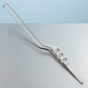 Pinzas de agarre para tumores Yasargil Premium de acero inoxidable, tipo bayoneta, 22 cm, instrumentos neuroquirúrgicos, mandíbulas de copa de 3.5 mm, reutilizables, manuales - Product Image 2